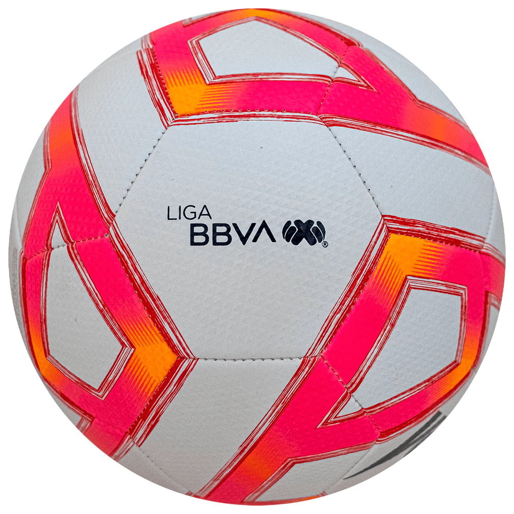 Voit Liga MX Apertura 2022 MS Training Ball - White-Tracer Red (Back)