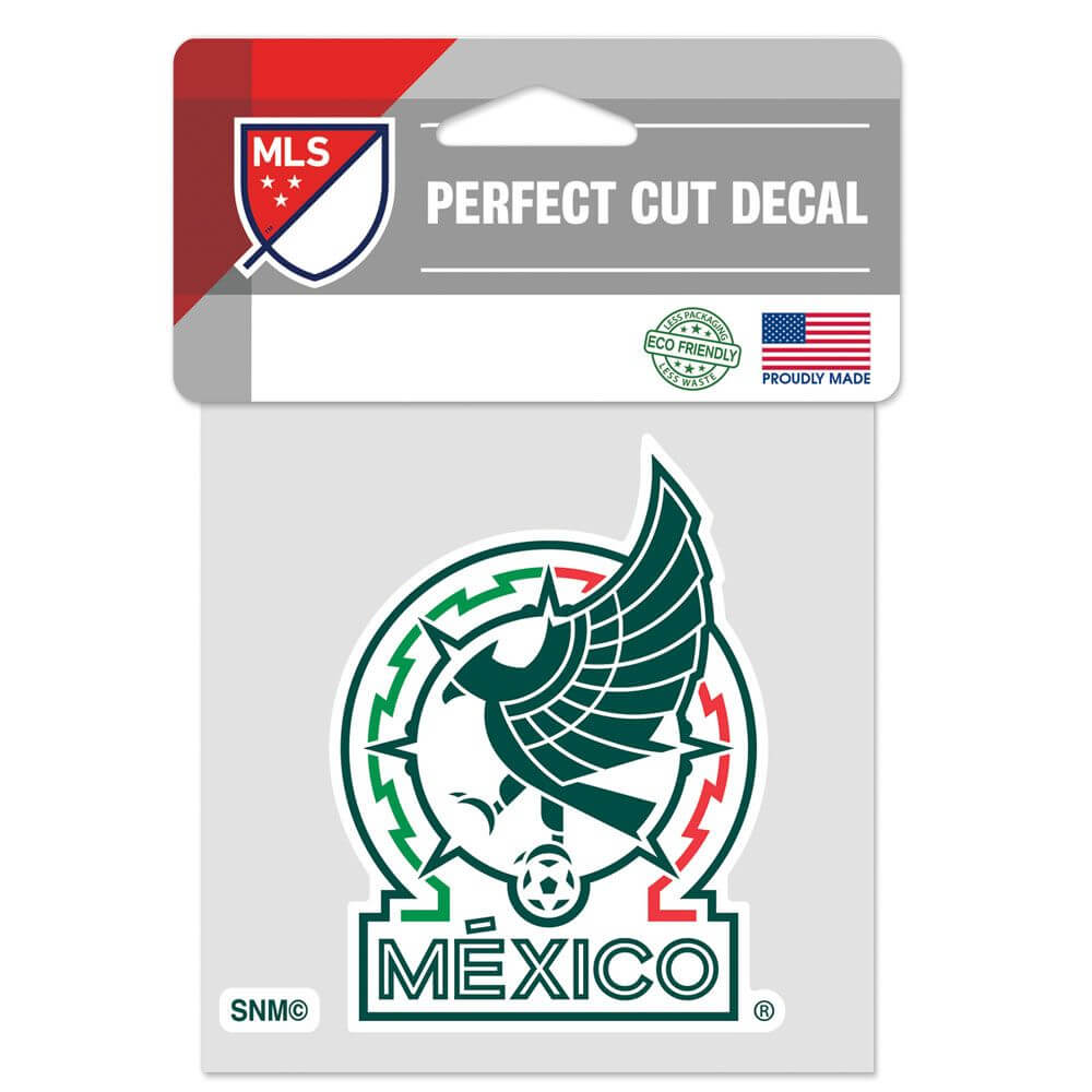 Wincraft Perfect Cut 4x4 Mexico Decal (Front)