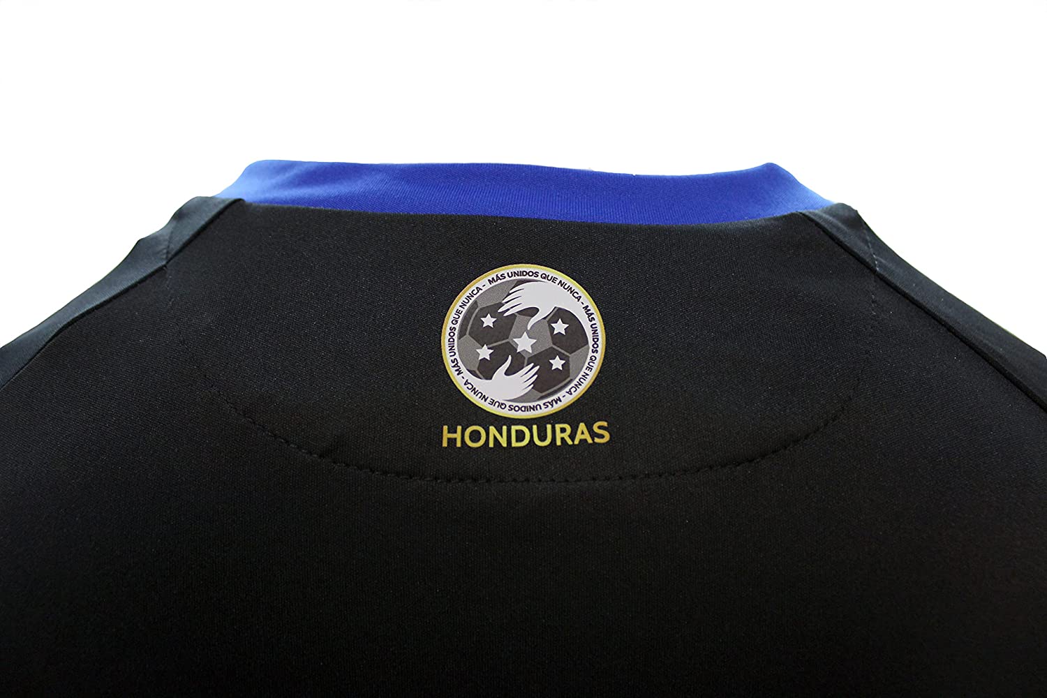 Joma 2021-22 Honduras Away jersey - Black-Royal (Detail 1)