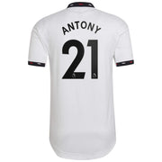 adidas 2022-23 Manchester United Authentic Away Jersey - White