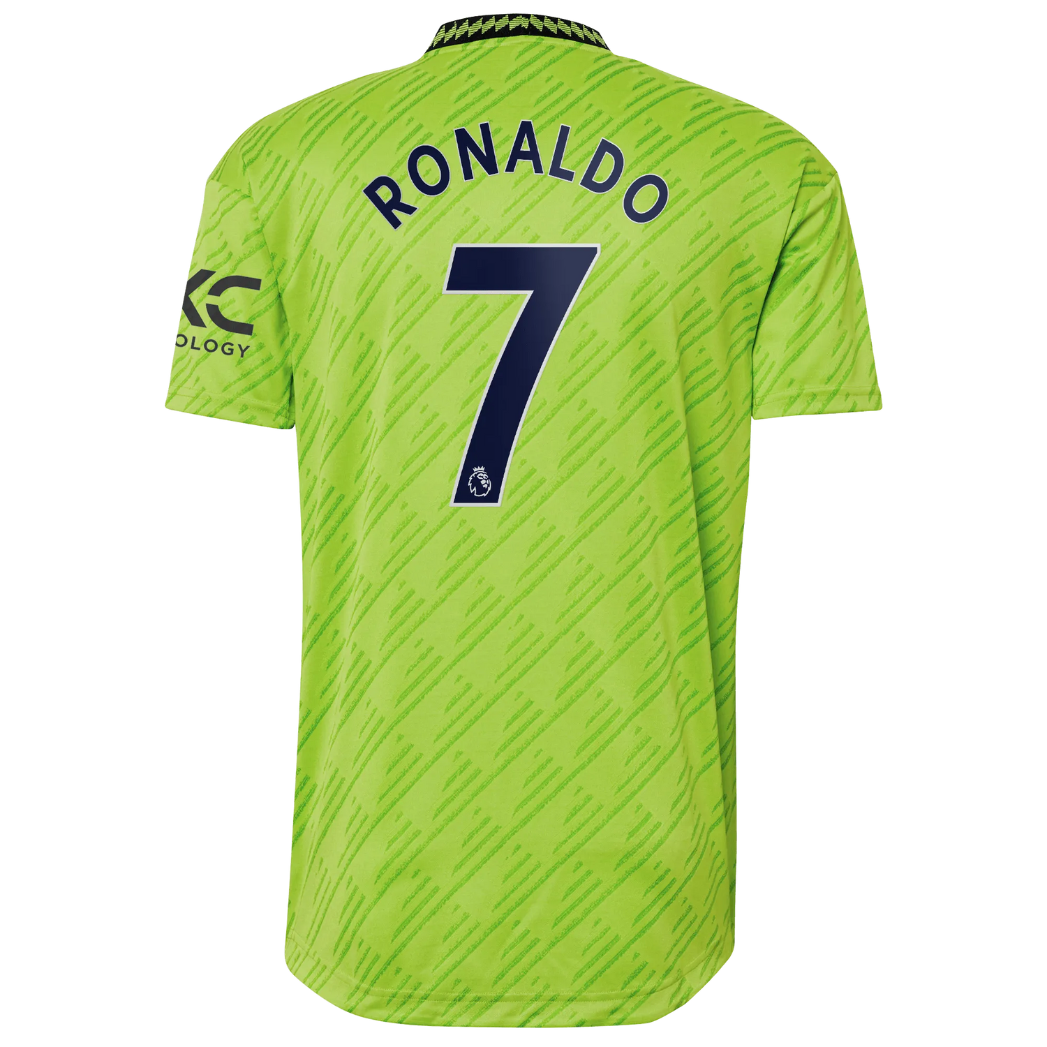 adidas 2022-23 Manchester United Authentic Third Jersey - Solar Slime