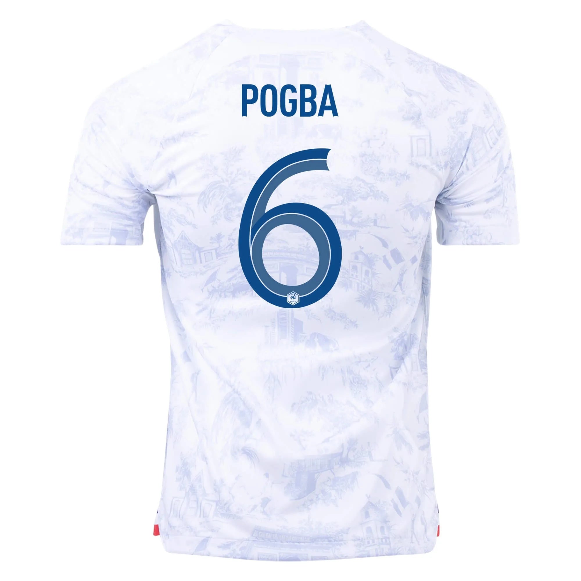 Nike 2022-23 France Away Jersey - White-Royal