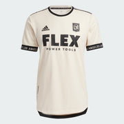 adidas 2021-22 LAFC Authentic Away Jersey - Beige (Front)