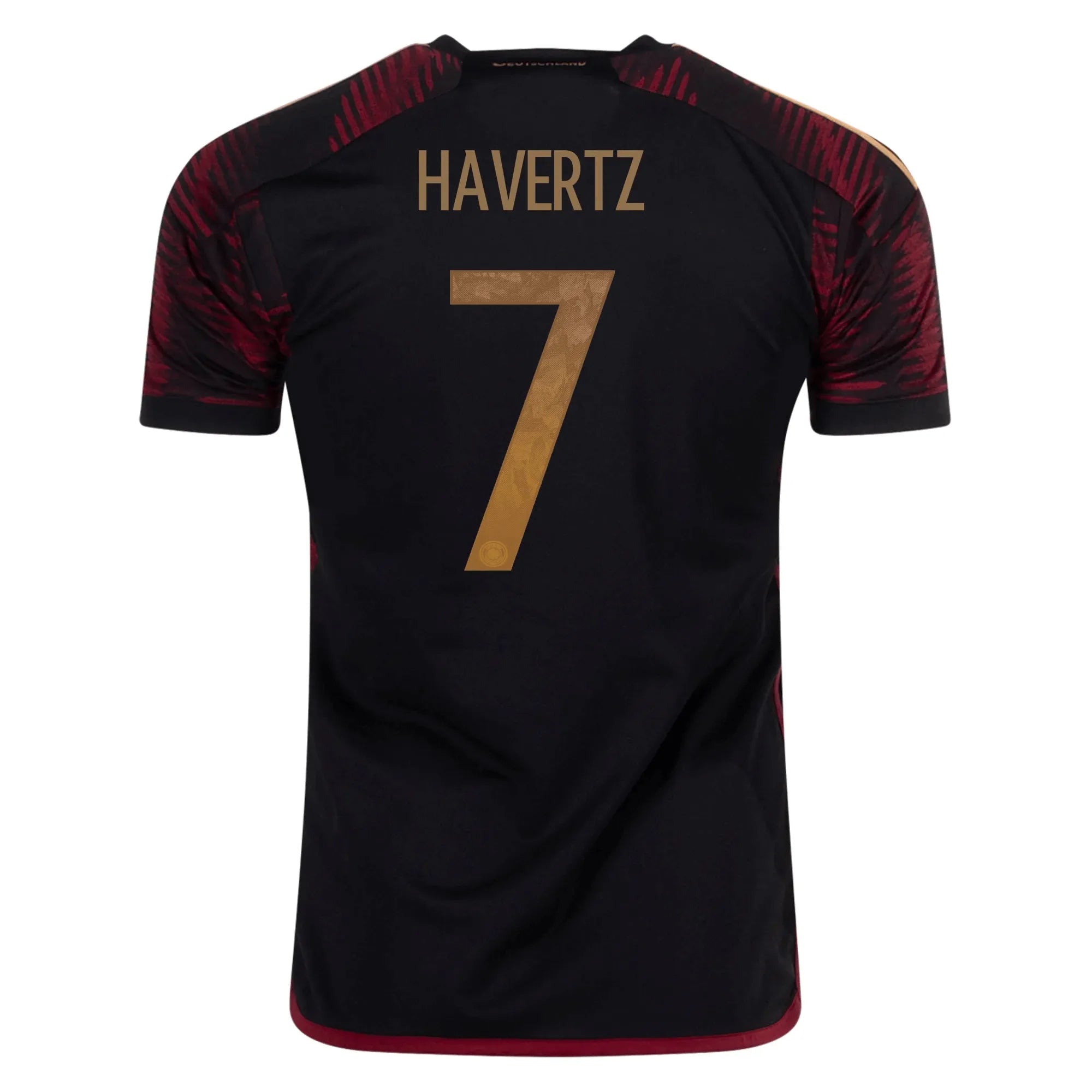 adidas 2022-23 Germany Away Jersey Black