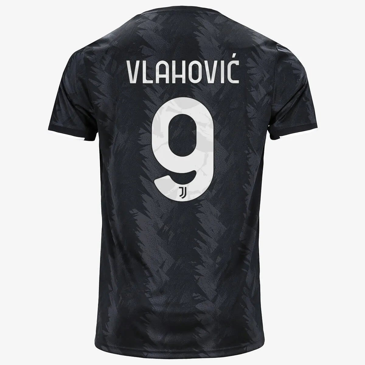 adidas 2022-23 Juventus Away Jersey - Black-White
