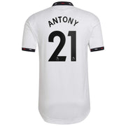 adidas 2022-23 Manchester United Authentic Away Jersey - White