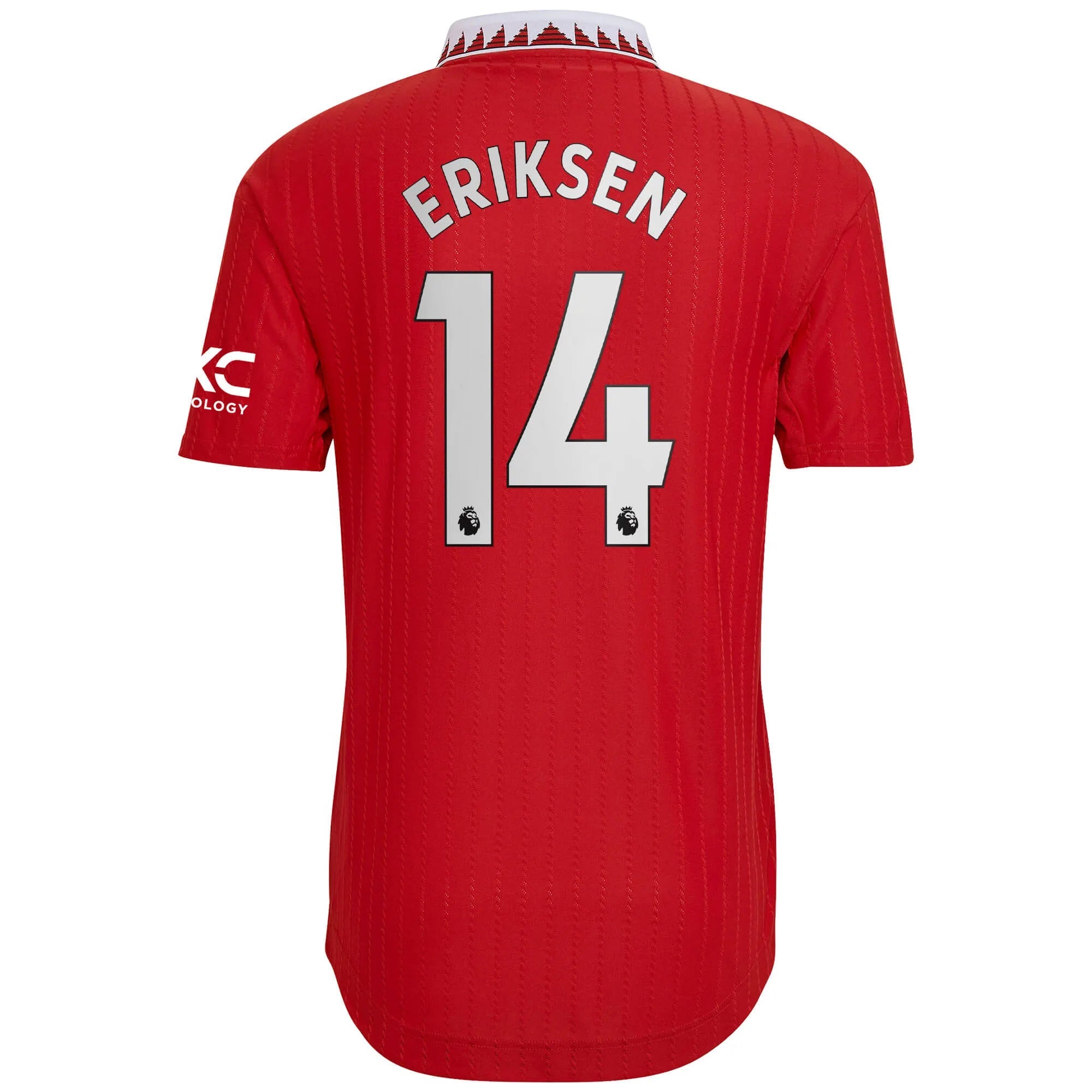 adidas 2022-23 Manchester United Authentic Home Jersey - Red-White