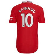 adidas 2022-23 Manchester United Authentic Home Jersey - Red-White
