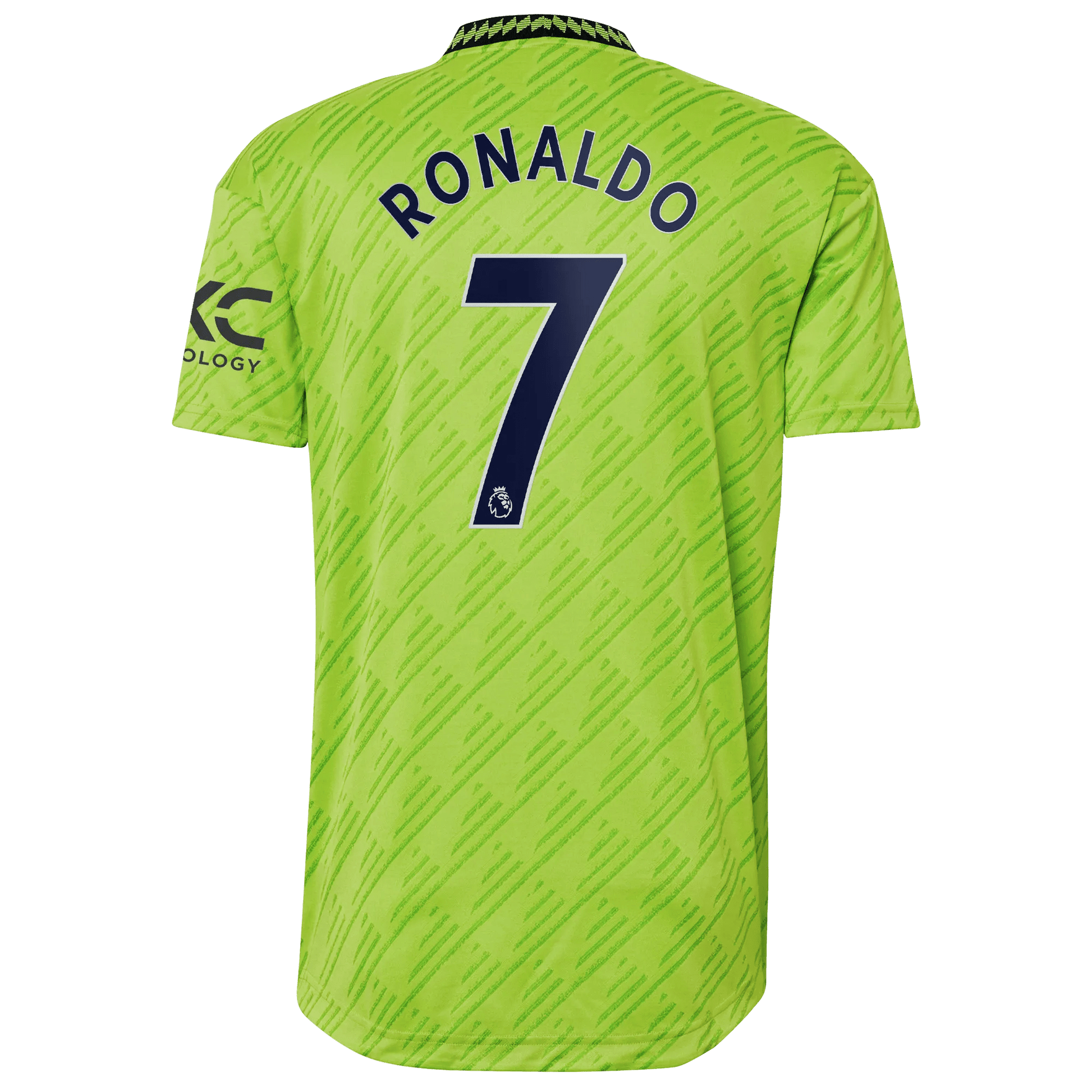 adidas 2022-23 Manchester United Authentic Third Jersey - Solar Slime