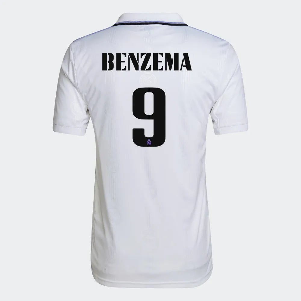 adidas 2022-23 Real Madrid Youth Home Jersey - White