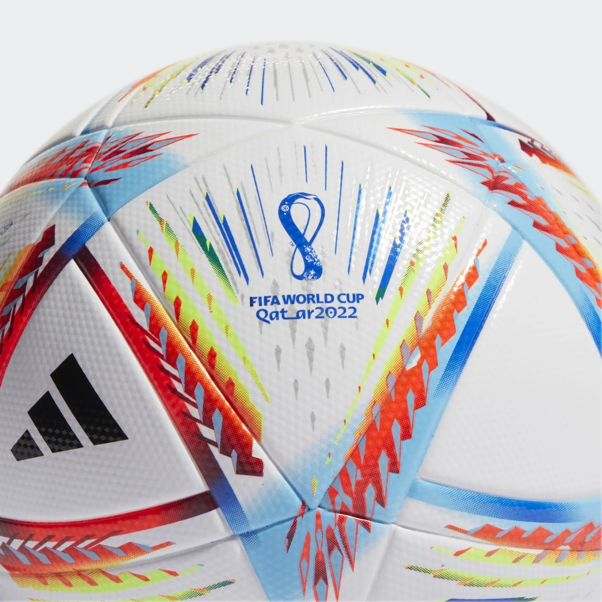 adidas 2022 World Cup Al Rihla League Soccer Ball - White-Panton