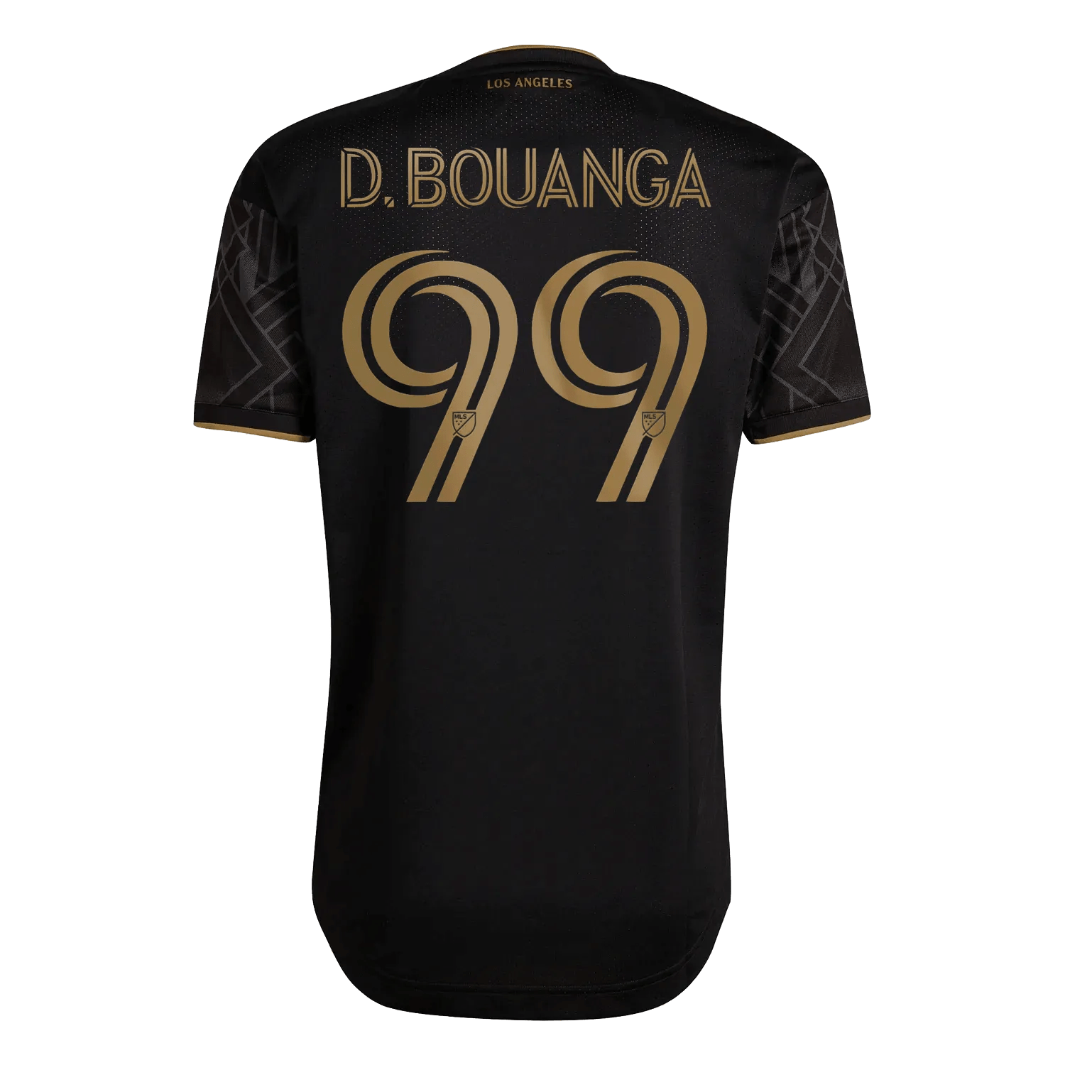 adidas 2023 LAFC Authentic Home Jersey - Black-Gold