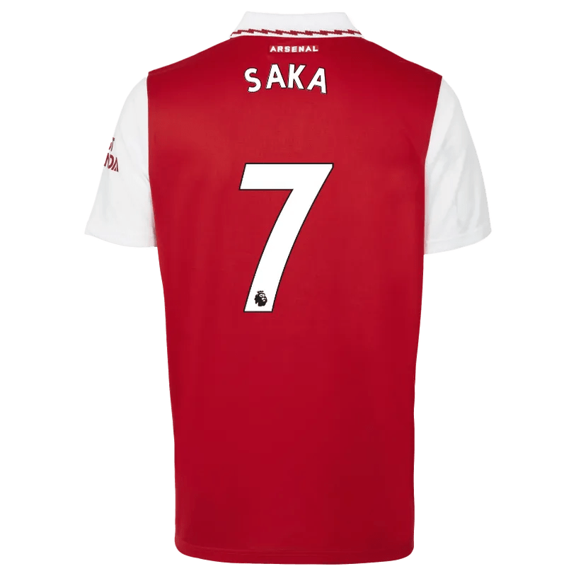 adidas 22-23 Arsenal FC Home Jersey - Scarlet-White