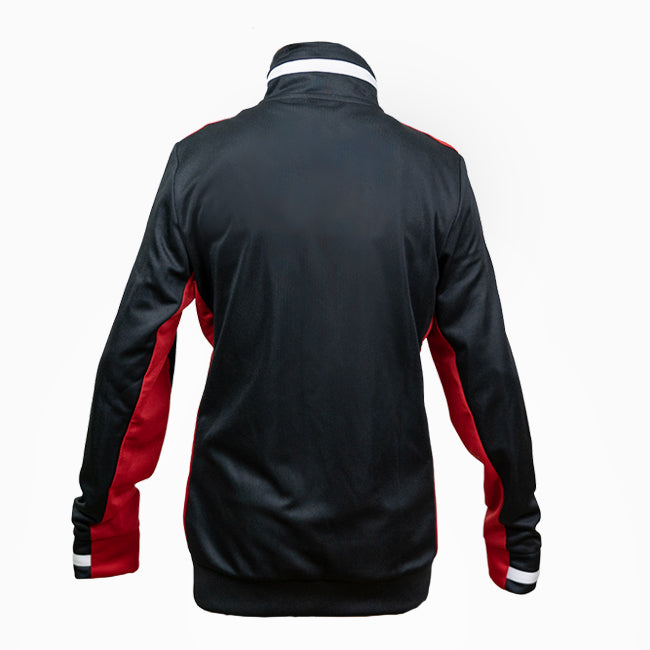adidas LAUFA Youth Mi Team 19 jacket showing plain black back side