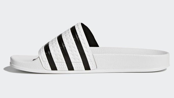 adidas Adilette Sandal- White