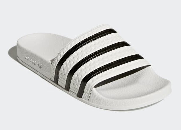 adidas Adilette Sandal- White