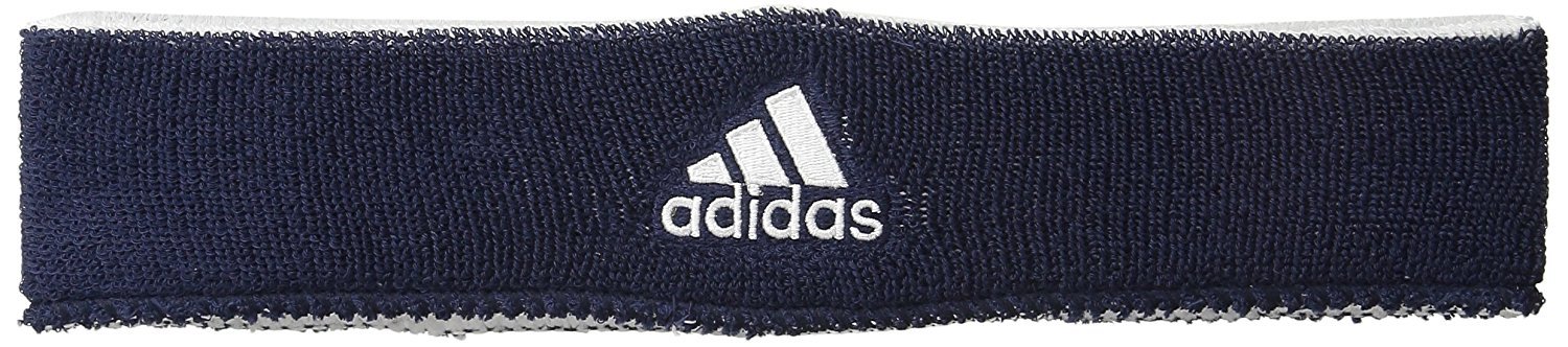 adidas Interval Reversible Headband  Navy/White (Side 1)