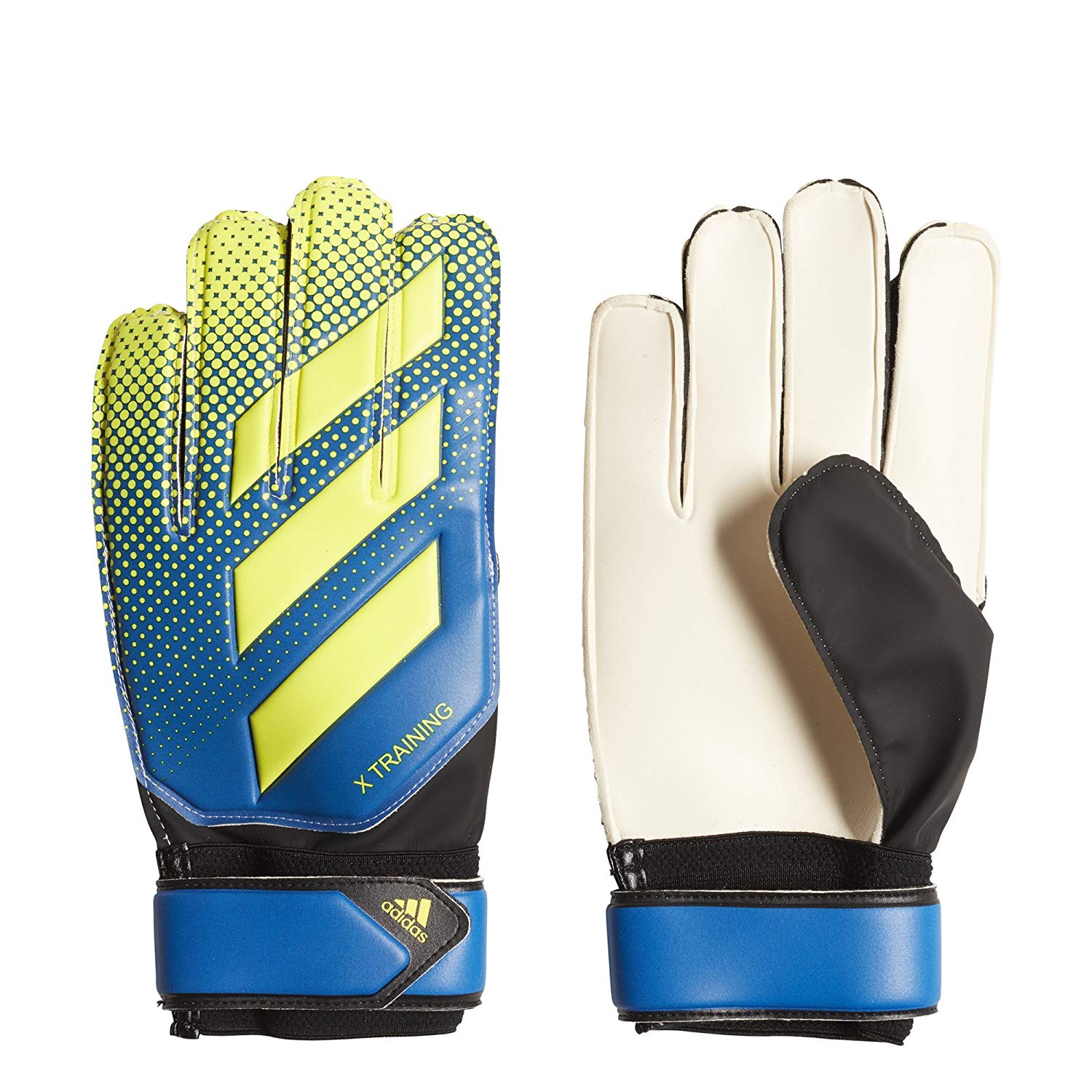 adidas Predator X Training Goalkeeper Glove- Volt/Blue