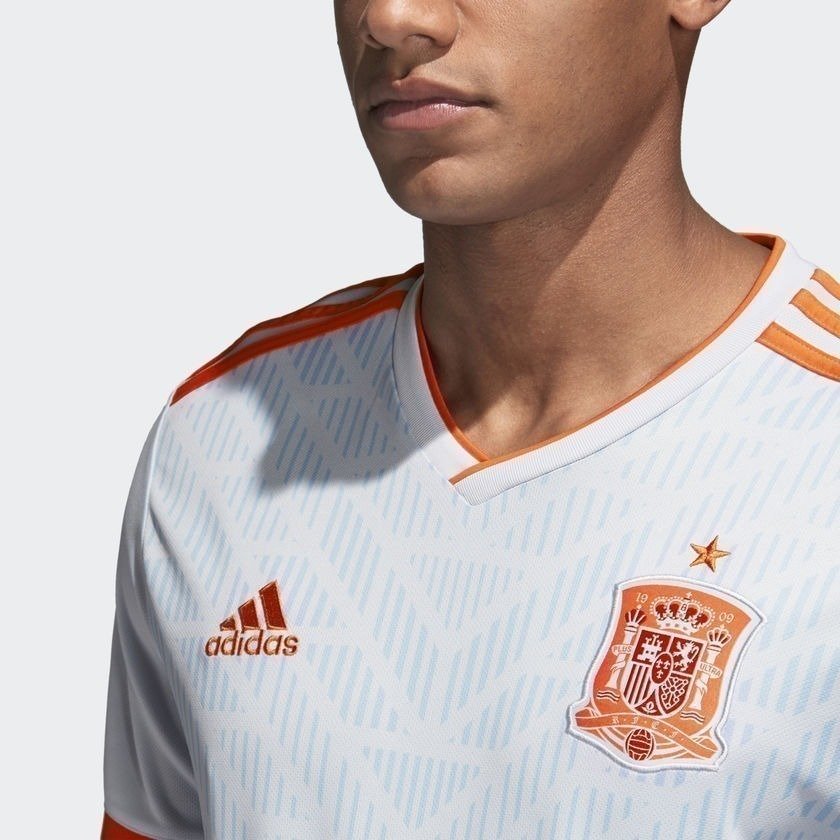 adidas Spain 2018-2019 Away Jersey - Blue/Orange