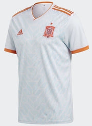 adidas Spain 2018-2019 Away Jersey - Blue/Orange