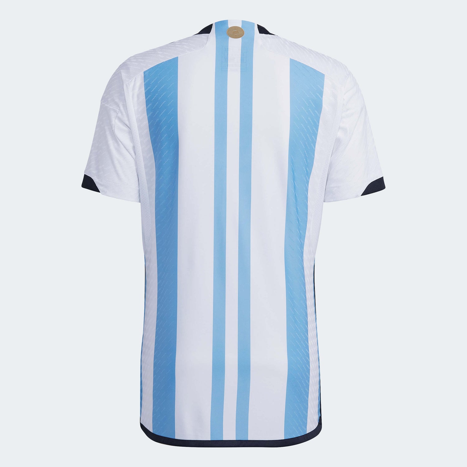 adidas 2022-23 Argentina Authentic Home Jersey - White-Light Blue (Back)