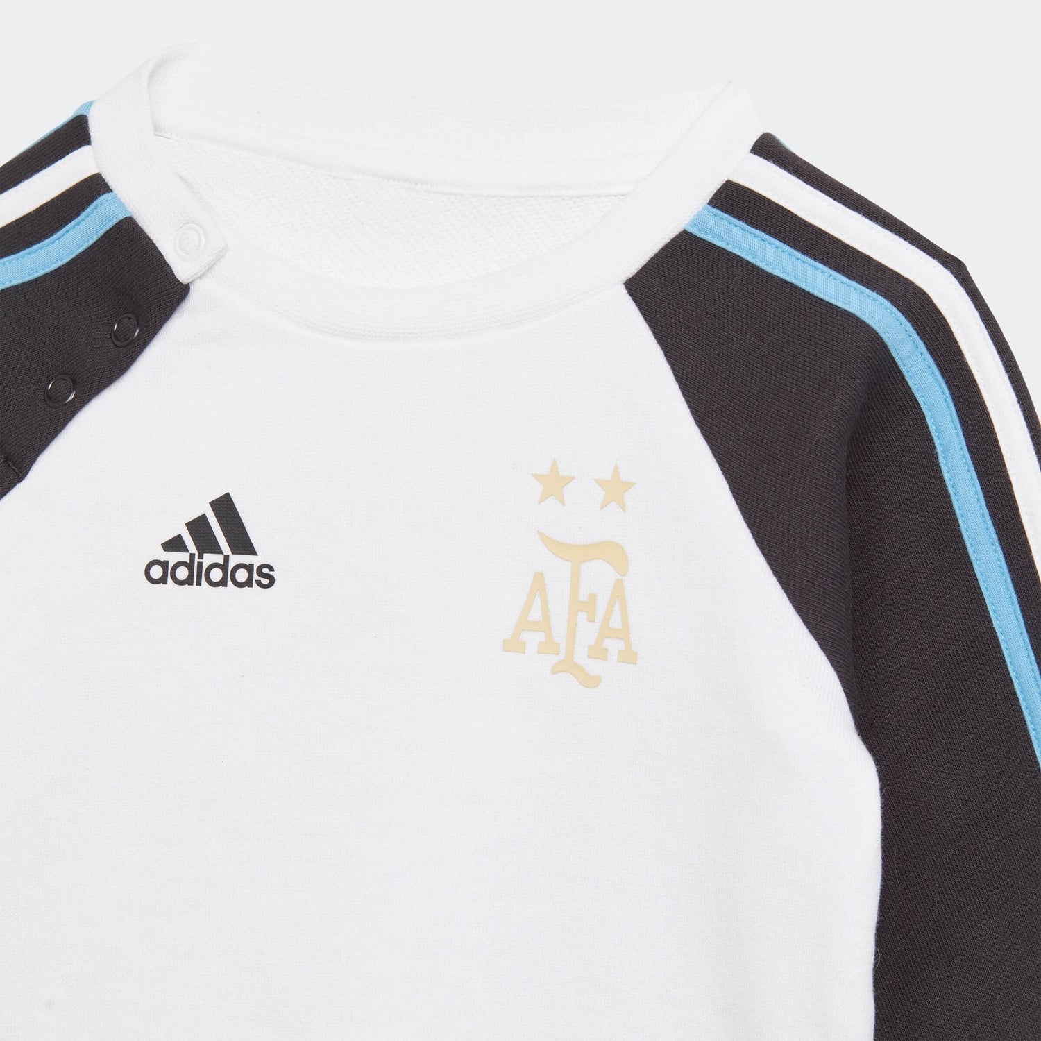 adidas 2022-23 Argentina DNA Baby Jogger - White-Black (Detail 1)