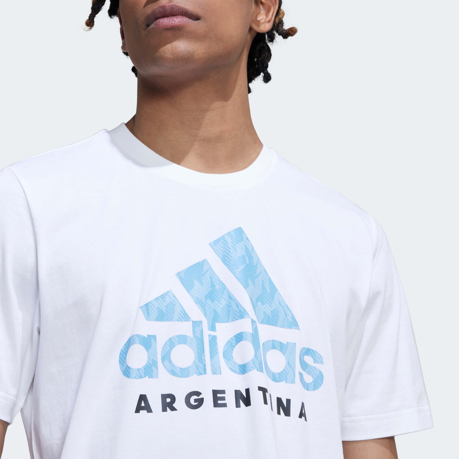 adidas 2022-23 Argentina Graphic Tee White (Detail 1)