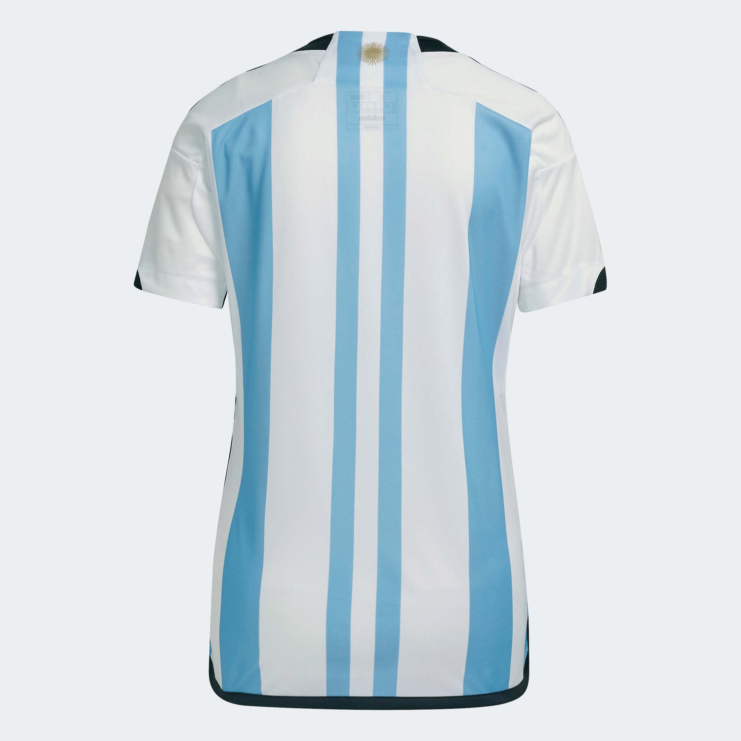 adidas 2022-23 Argentina Women's Home Jersey - White-Light Blue (Back)
