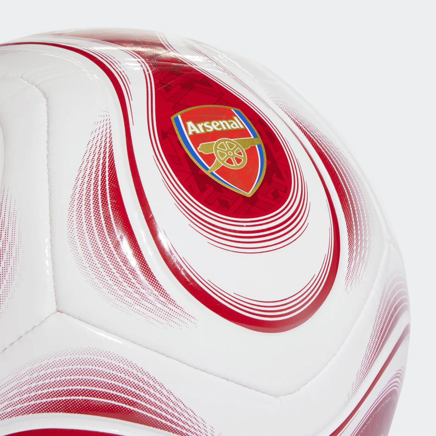 adidas 2022-23 Arsenal Home Club Ball - White-Scarlet (Detail 1)