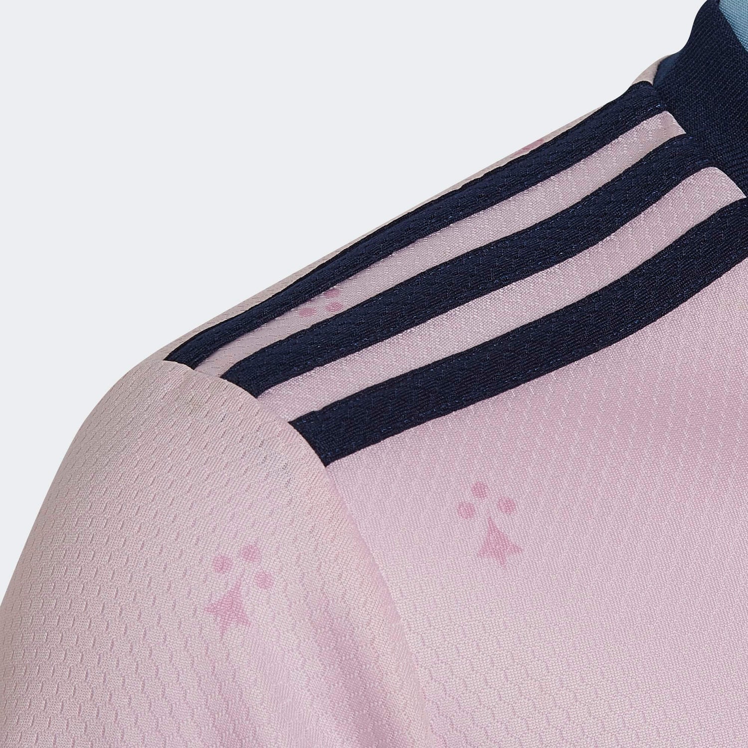 adidas 2022-23 Arsenal Youth Third Jersey - Clear Pink (Detail 2)