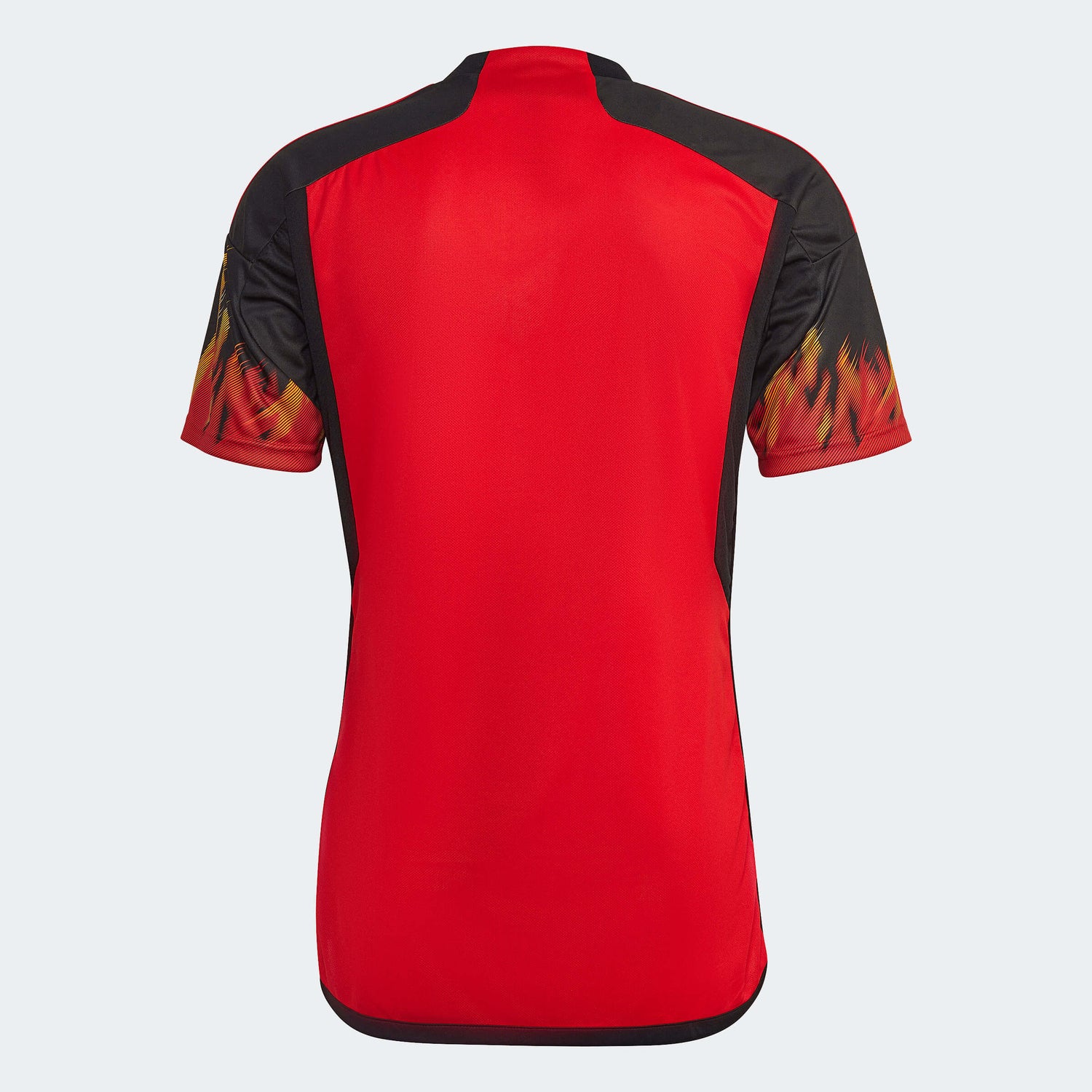 adidas 2022-23 Belgium Home Jersey - Red-Black (Back)