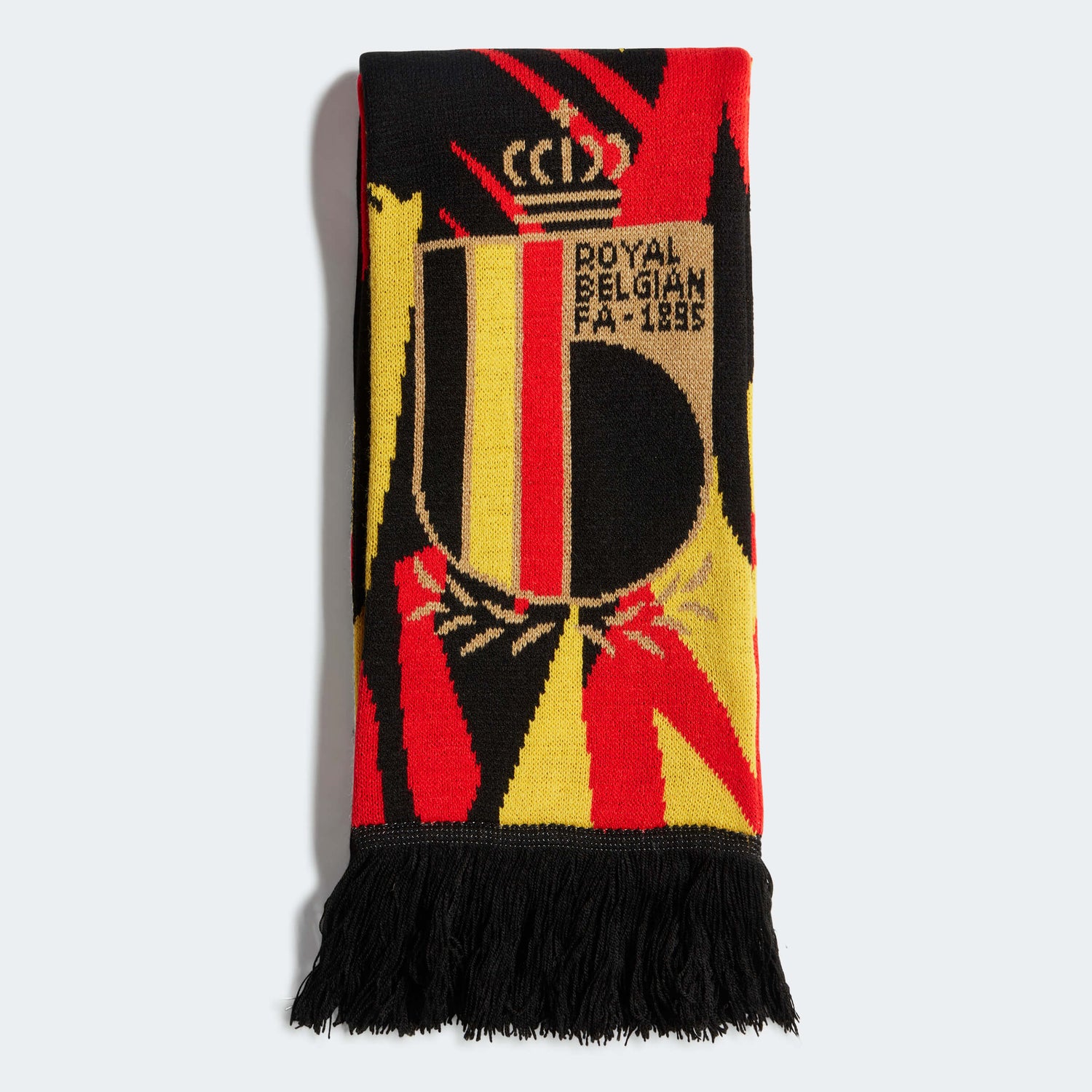 adidas 2022-23 Belgium Scarf - Black-Gold (Front)