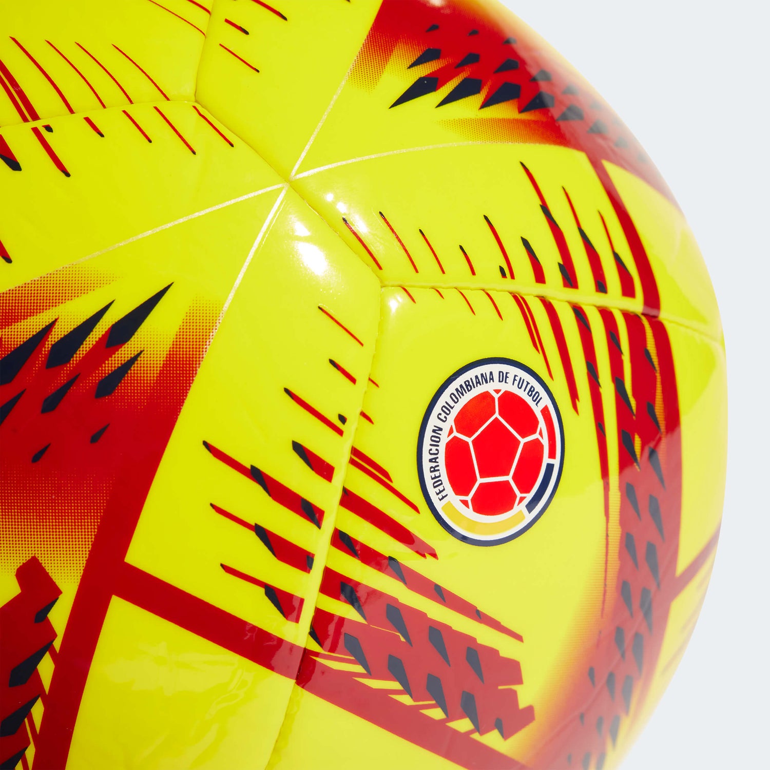 adidas 2022-23 Colombia RIHLA Club Ball Yellow-Red (Detail 2)