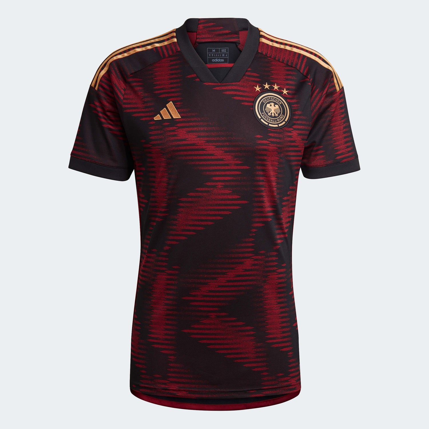 adidas 2022-23 Germany Away Jersey Black (Front)
