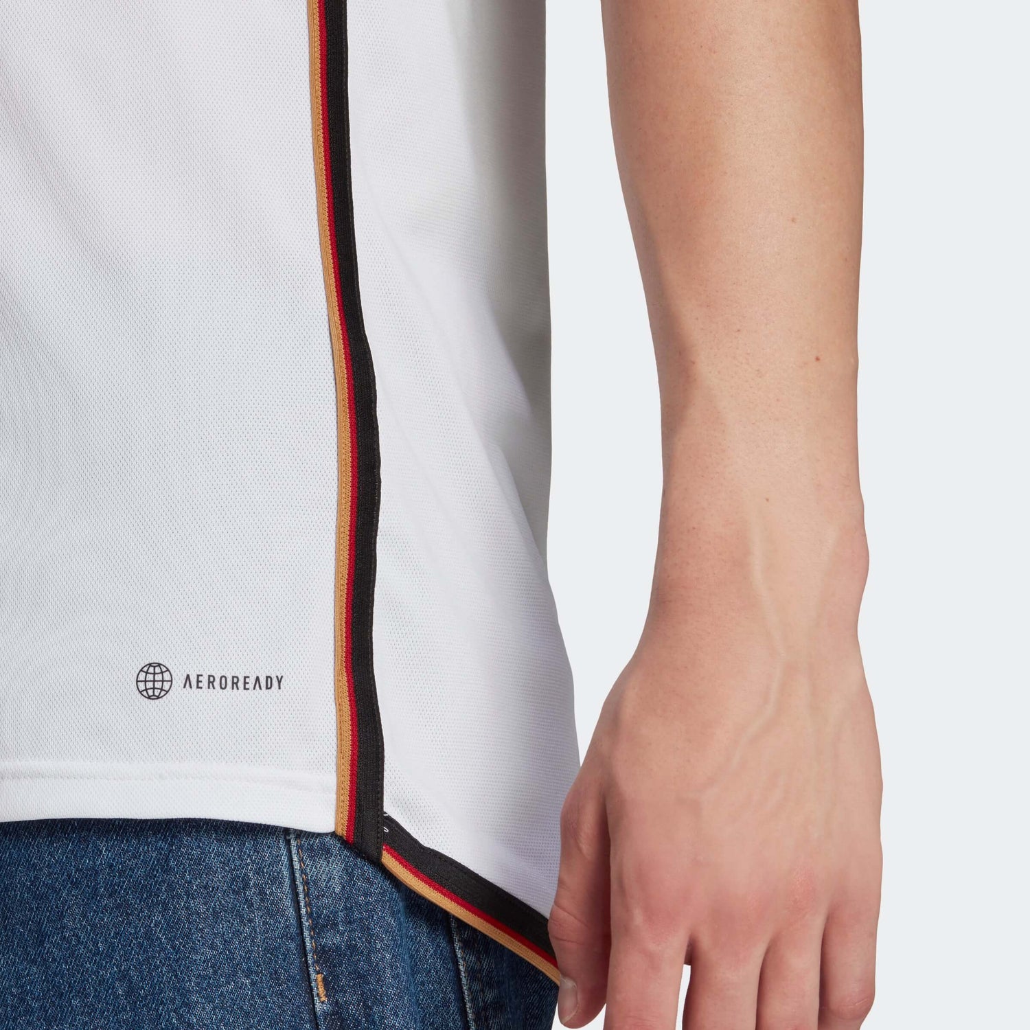 adidas 2022-23 Germany Home Jersey White-Black (Detail 3)