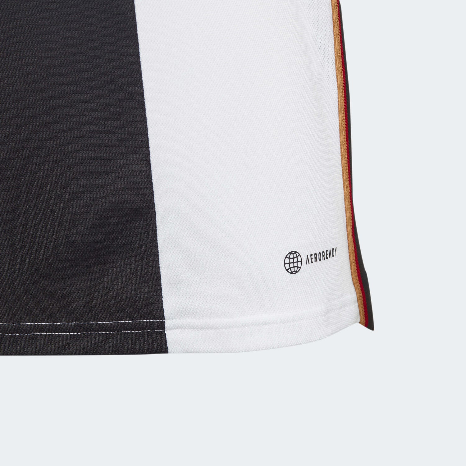 adidas 2022-23 Germany Youth Home Jersey White-Black (Detail 3)