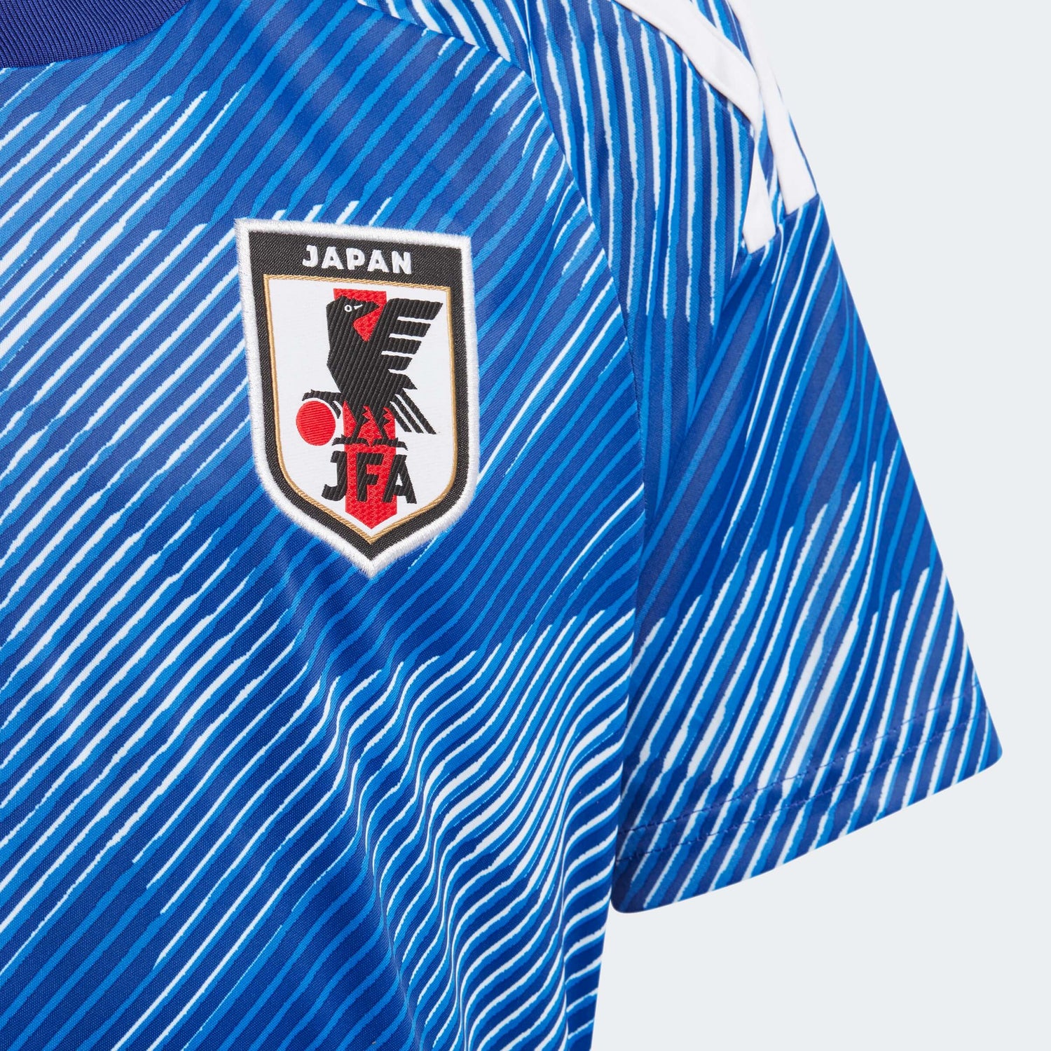 adidas 2022-23 Japan Youth Home Jersey - Japan Blue (Detail 1)