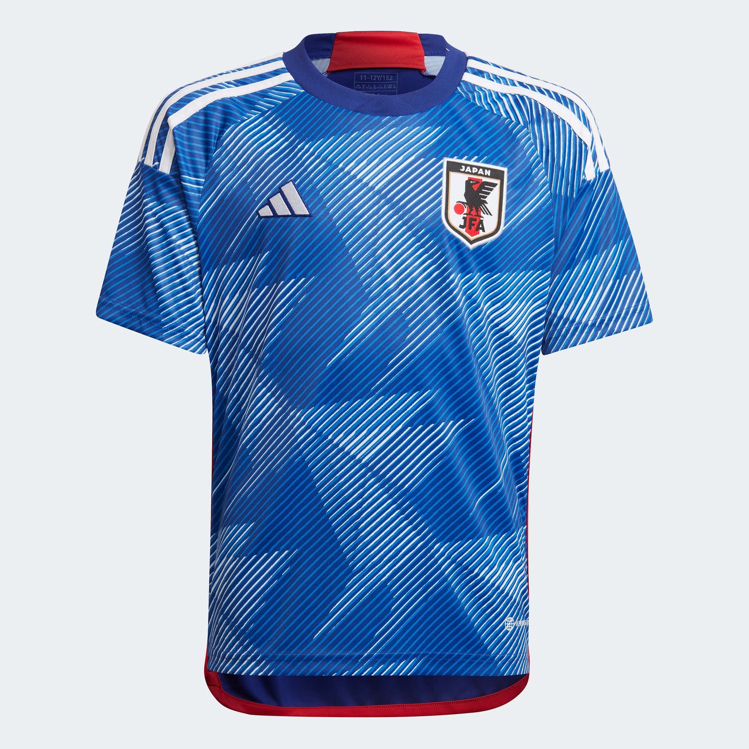 adidas 2022-23 Japan Youth Home Jersey - Japan Blue