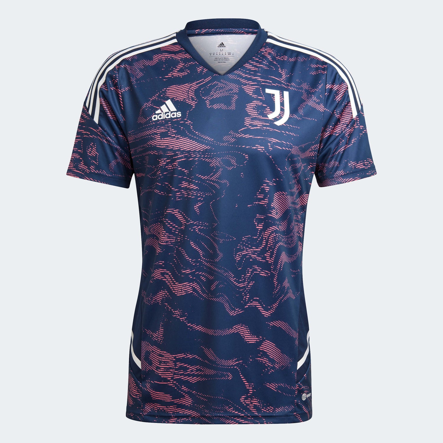  adidas 2022-23 Juventus EU Training Jersey - Navy-Rose (Front)