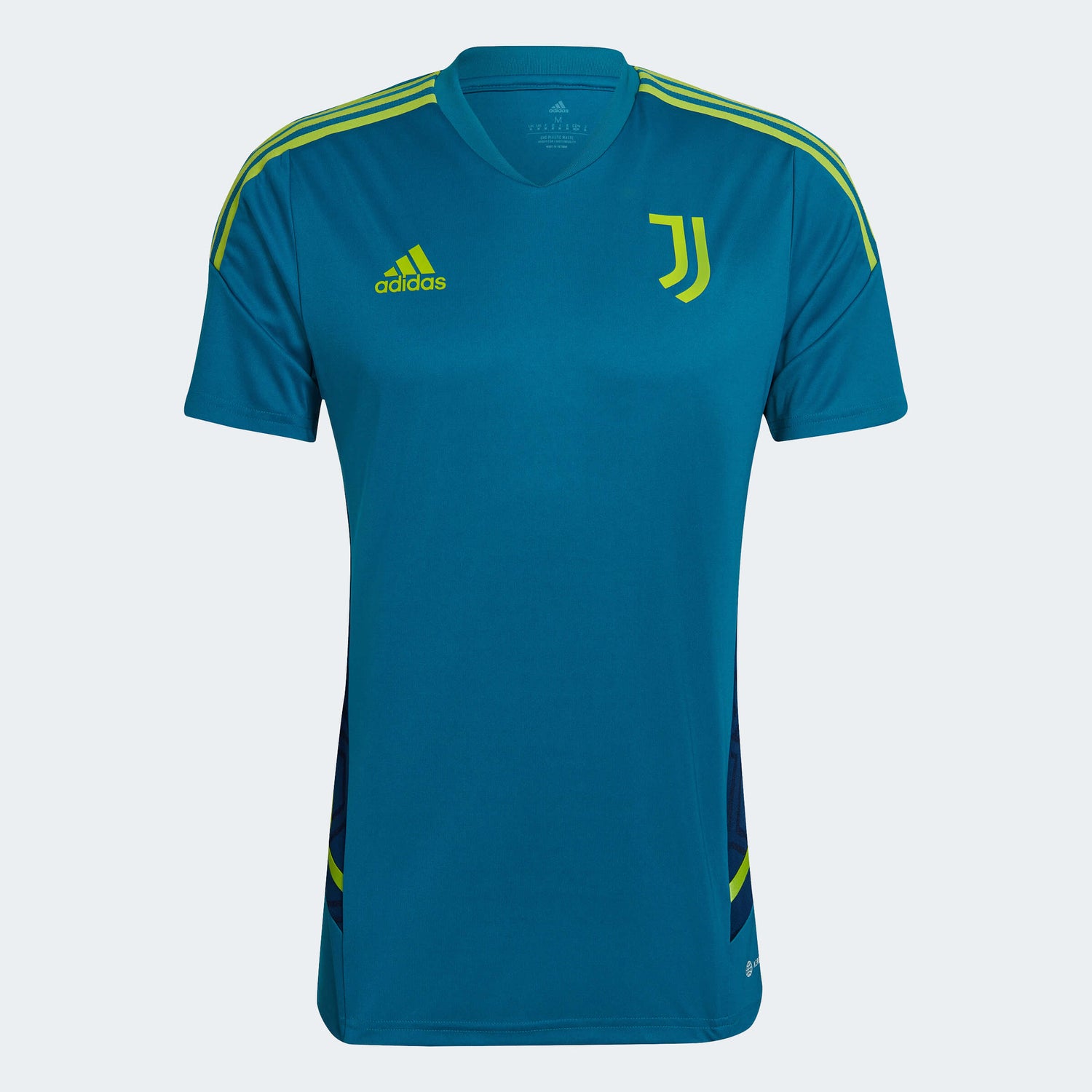 adidas 2022-23 Juventus Training Jersey - Active Teal (Front)
