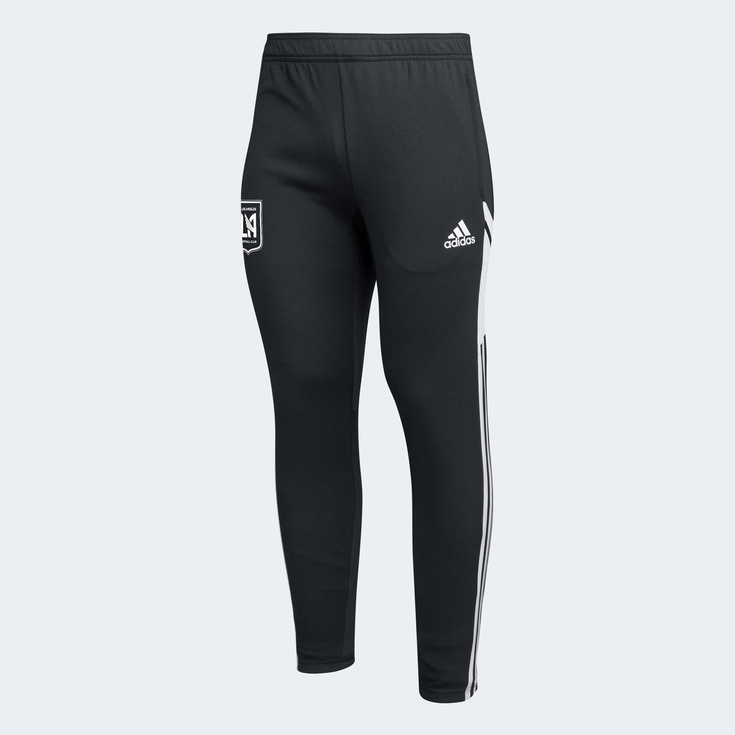 adidas 2022-23 LAFC Condivo 22 Training Pants - Black-White (Front)
