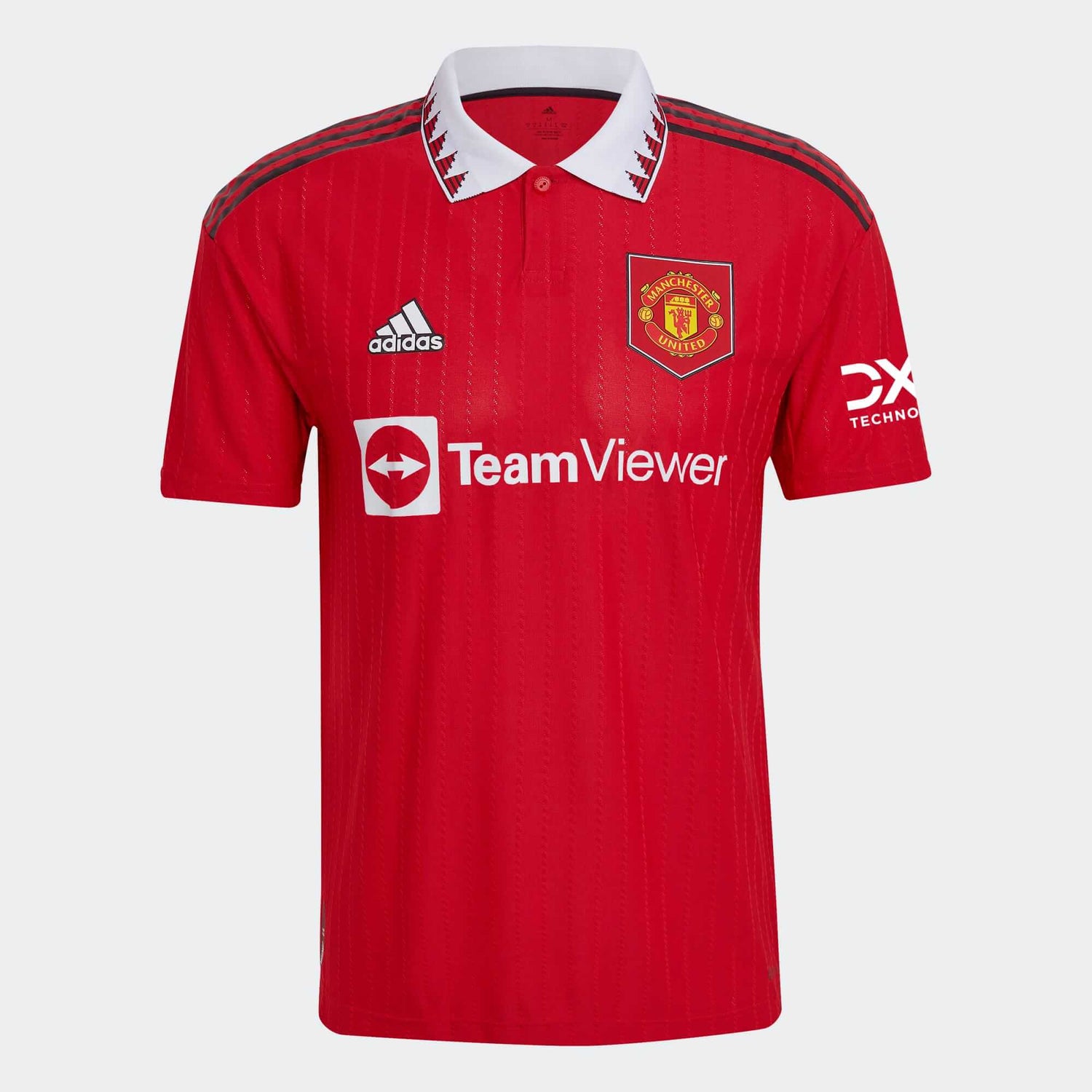 adidas 2022-23 Manchester United Home Jersey - Red-White (Front)