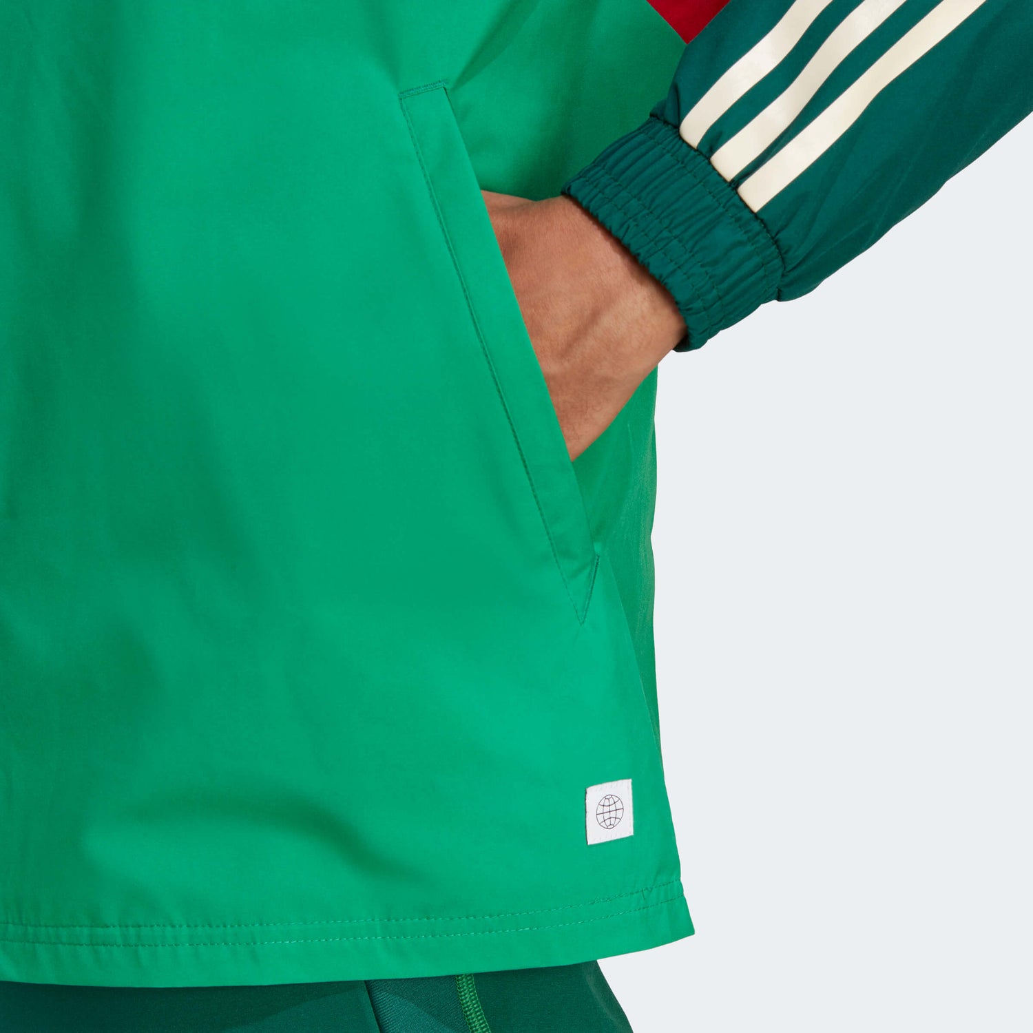 adidas 2022-23 Mexico All-Weather Jacket (Detail 2)