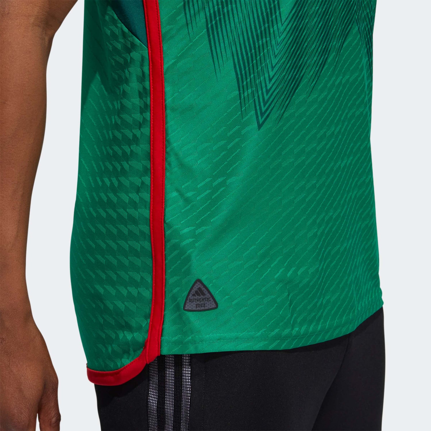 adidas 2022-23 Mexico Authentic Home Jersey (Detail 2)