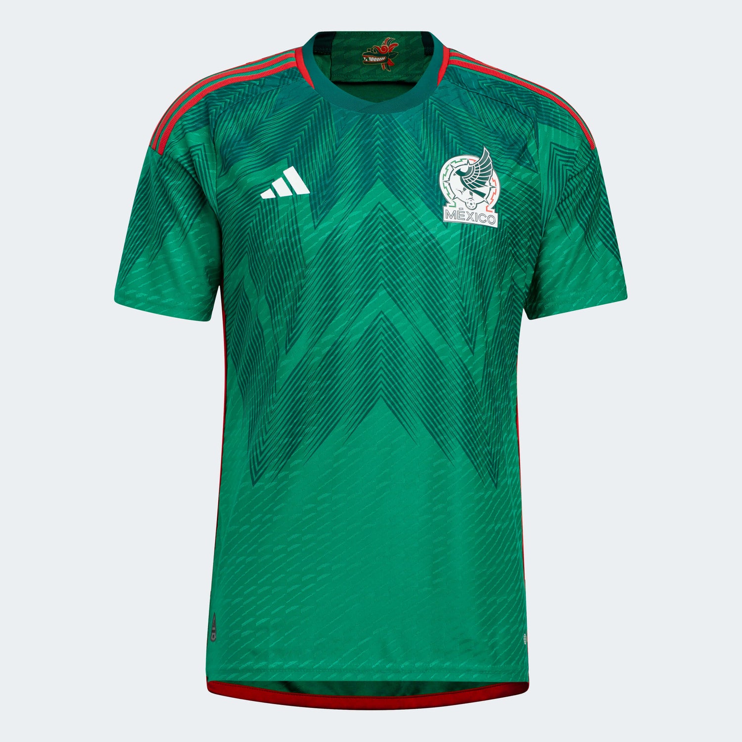 adidas 2022-23 Mexico Authentic Home Jersey (Front)