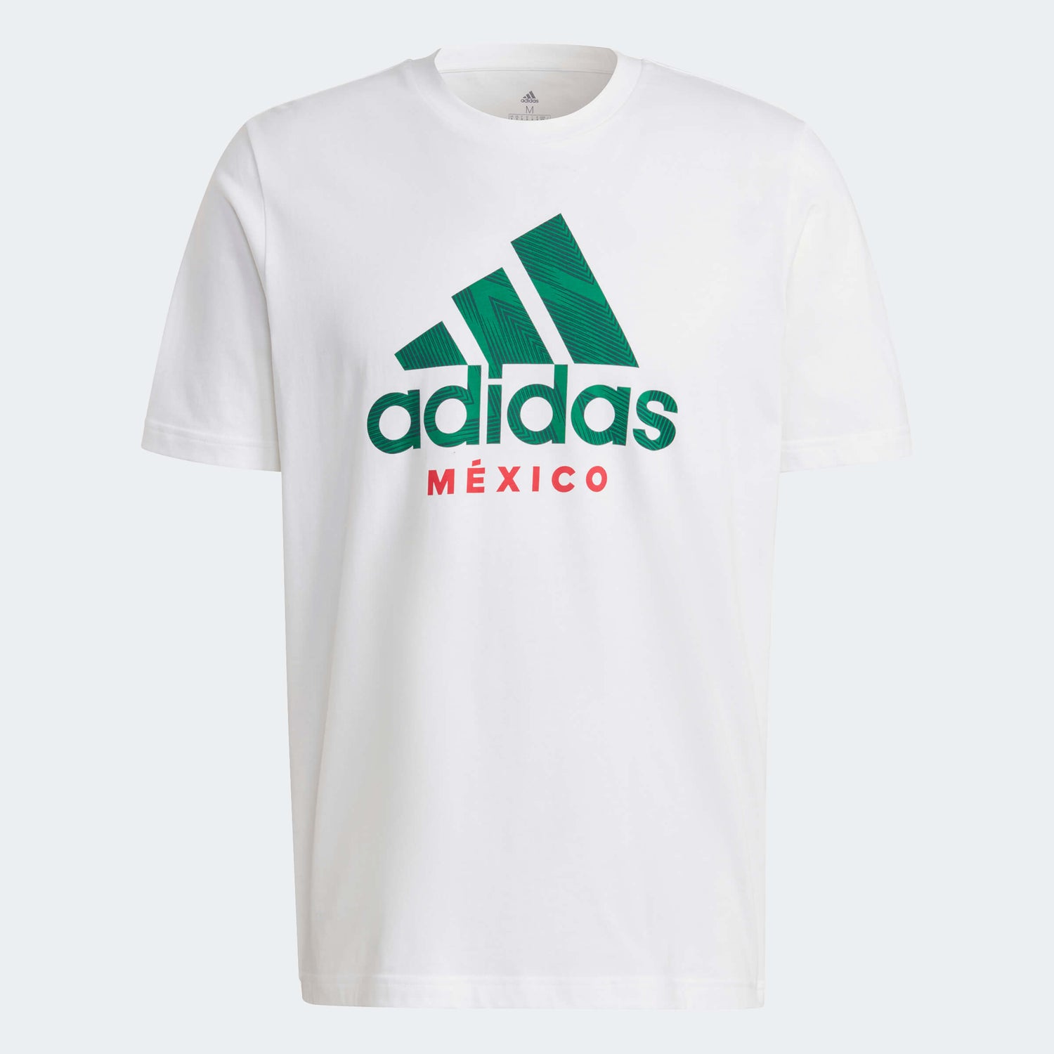 adidas 2022-23 Mexico DNA Graphic Tee - White (Front)