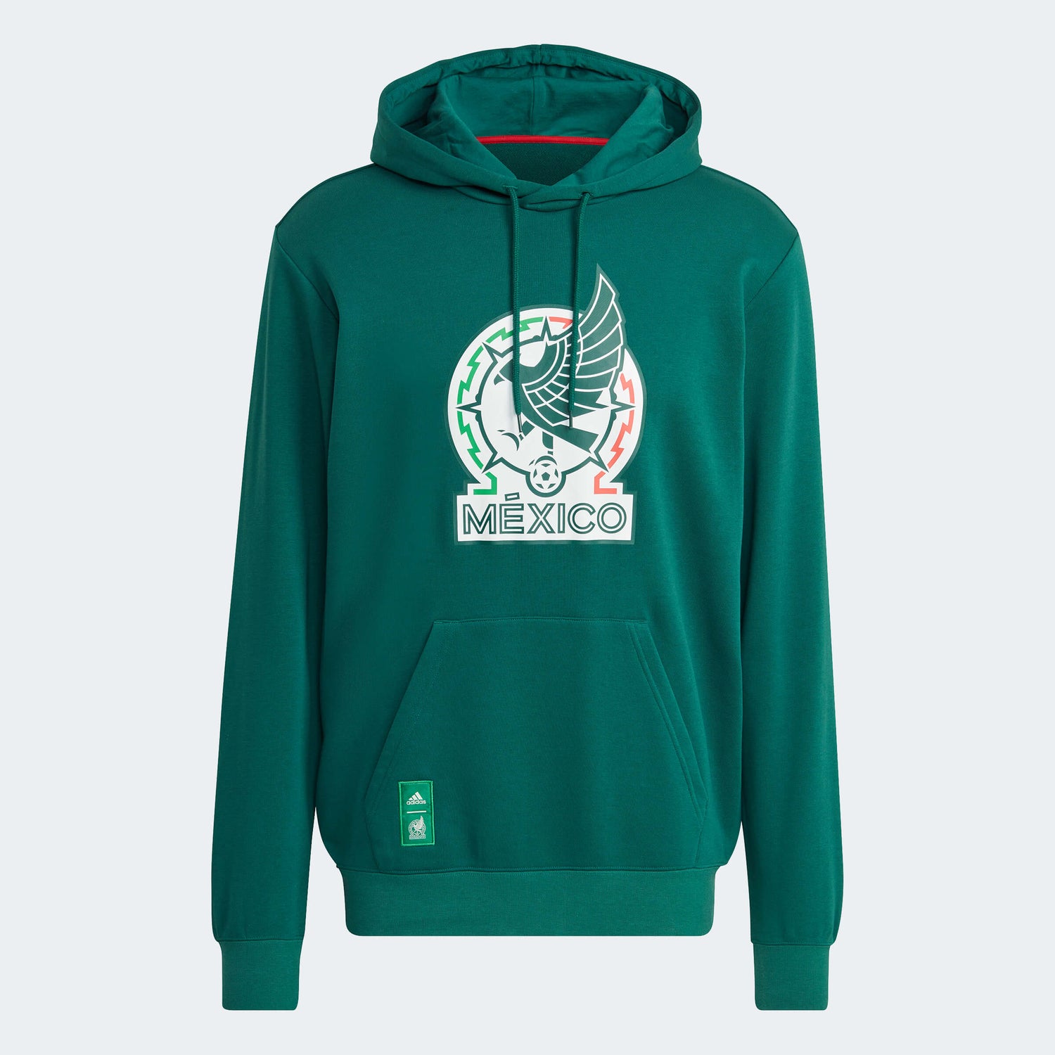 adidas 2022-23 Mexico Graphic Hoodie - Green (Front)