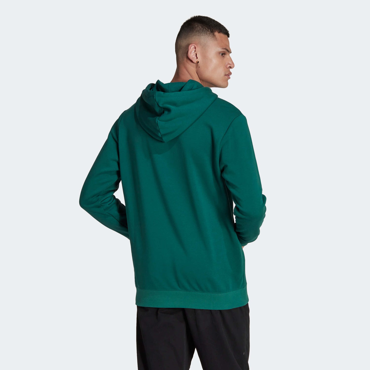 adidas 2022-23 Mexico Graphic Hoodie - Green (Model - Back)