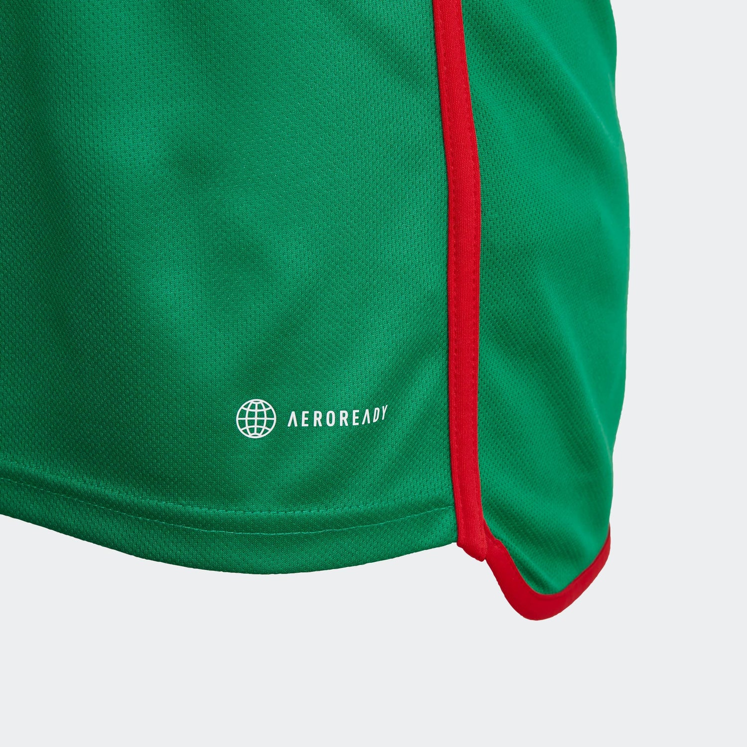 adidas 2022-23 Mexico Home Long-Sleeve Jersey - Green-Red (Detail 5)