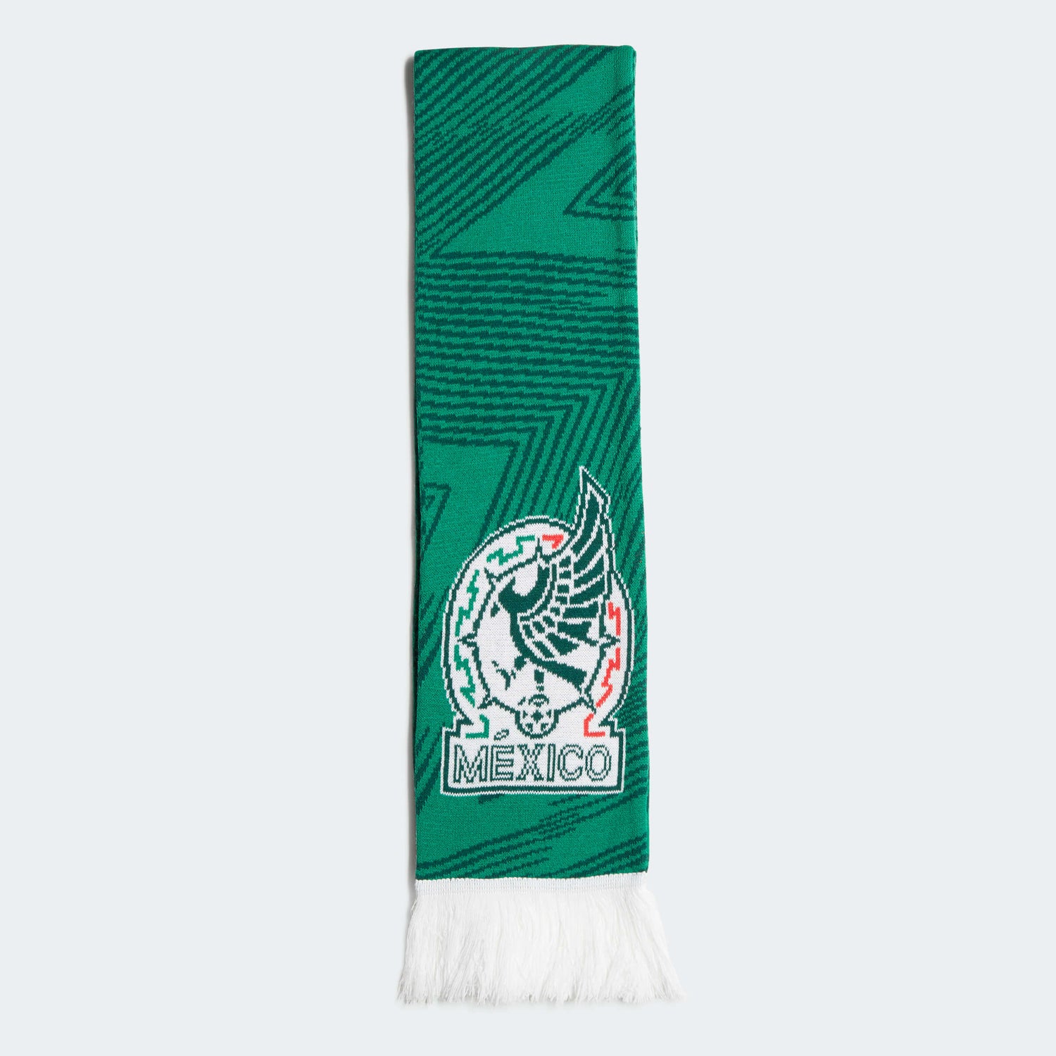 adidas 2022-23 Mexico Scarf - Green-White (Front)